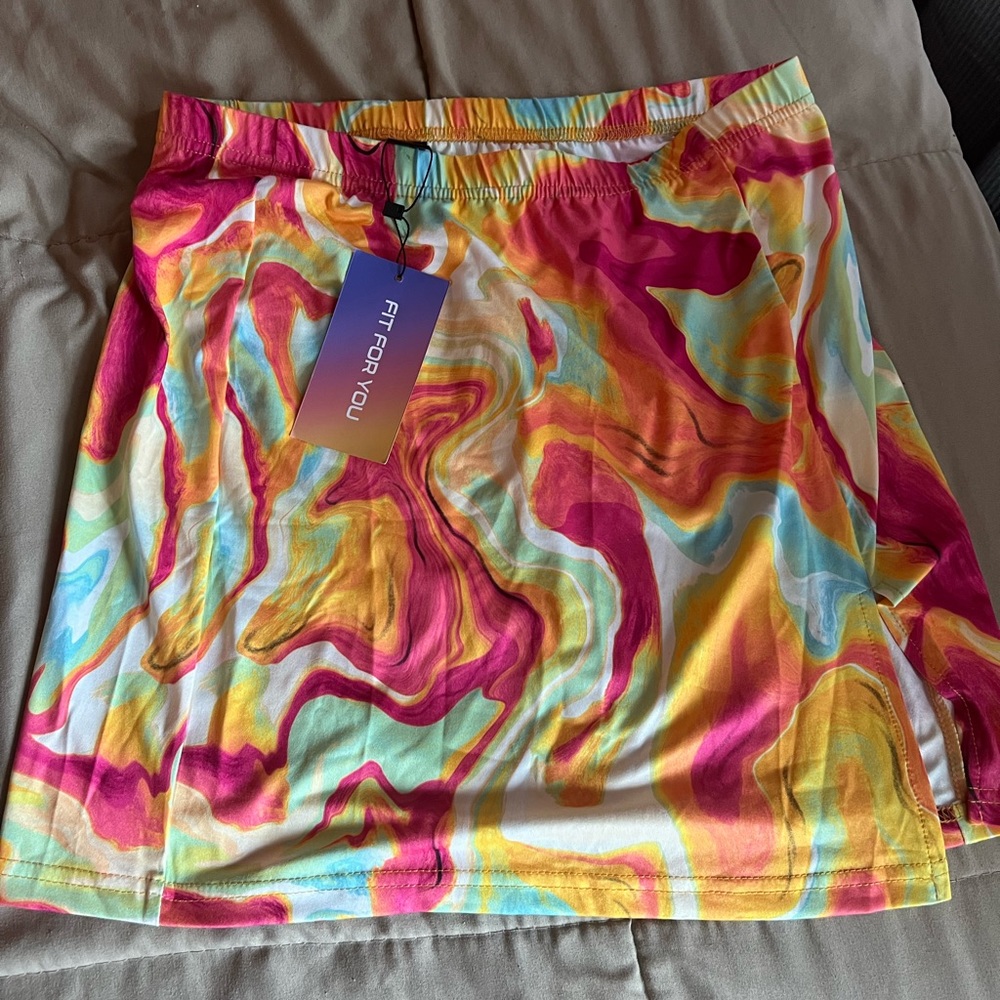 Abstract skirt